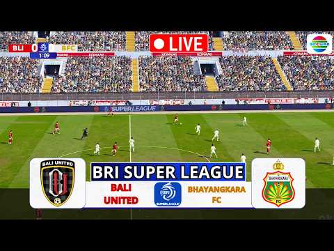 aboplay x gengbola - BALI UNITED vs BHAYANGKARA FC | BRI SUPER LEAGUE 2025/2026 | pes 2021 gameplay