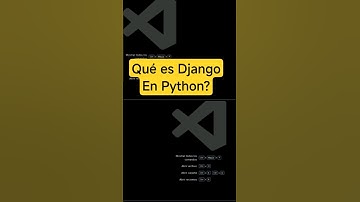 Django que es Python? #python #django #desarrolloweb #windows #informatica #tecnologia #programacion