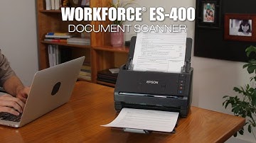Epson WorkForce ES-400 | Take the Tour of the Duplex Document Scanner