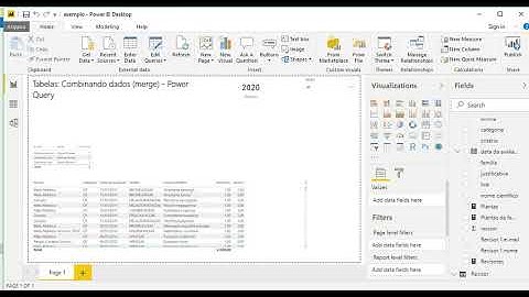 Power BI - Dica 18: Power Query - Tabelas - Combinando dados (merge)
