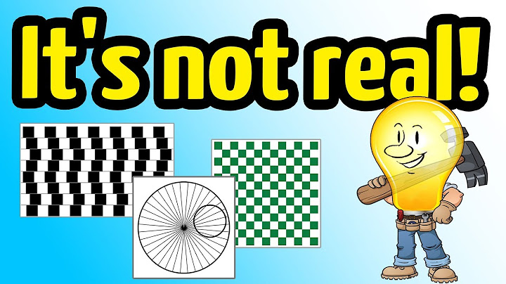 Unique optical illusions of distortion - Part 1