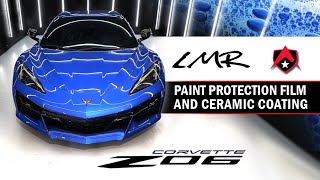 C8 Z06 CORVETTE  The process for Paint Protection Film & Coatings