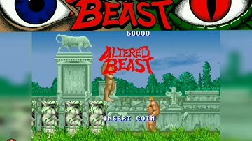 Altered Beast - Arcade - Intro/AttractMode (HD)