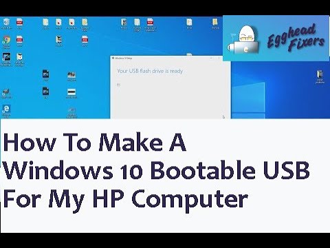 How To Make A Bootable USB For My HP Computer - YouTube