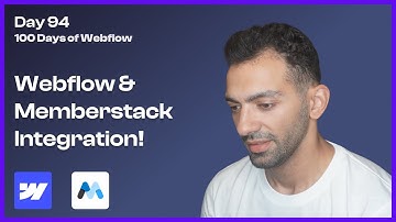 Memberstack login and dashboard set up in Webflow - Day 94/100 Day of Webflow