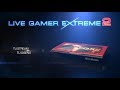 Avermedia live gamer extreme 2 trailer oficial