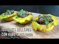 Tostones Rellenos con Rabo Encendido | Cocina Con Fujita