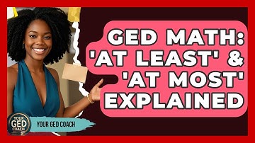 GED Math: 