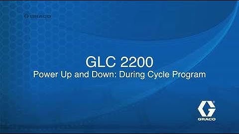 GLC 2200 Power During Cycle Program