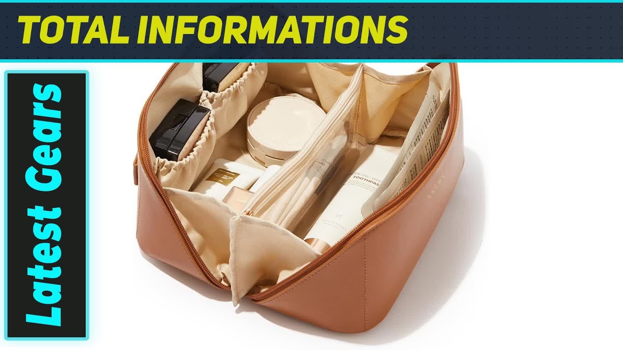 EACHY Travel Makeup Bag: The Ultimate Organizer - YouTube