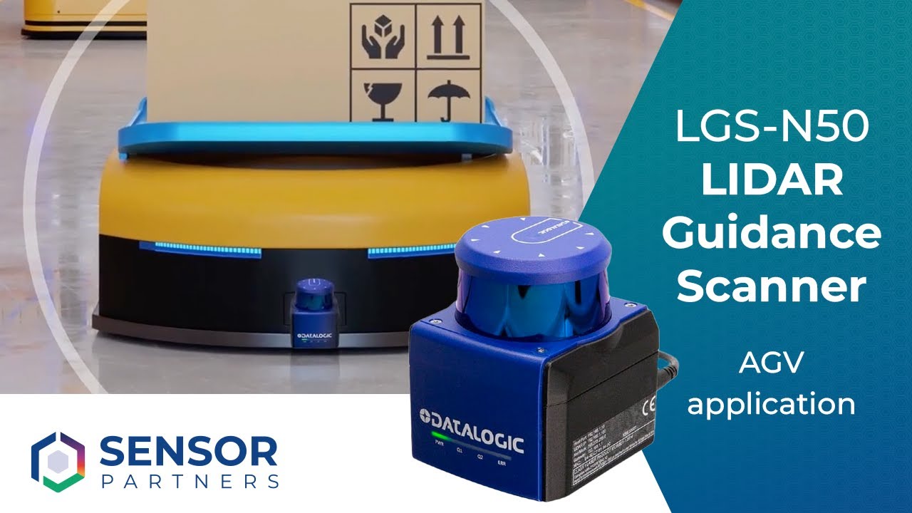 LGS-N50 | AGV Application | DataSensing || Sensor Partners - YouTube