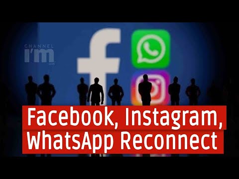 Facebook, Instagram, WhatsApp Reconnect