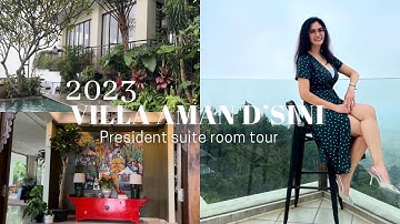 Review hotel | Villa Aman D’sini Sentul | Room tour | Vlog | #VillaAmanDisini