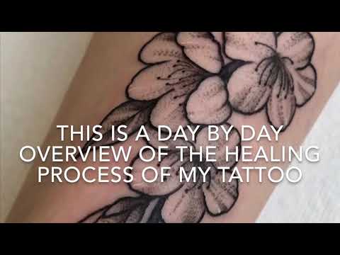 TATTOO HEALING PROCESS-DAY BY DAY