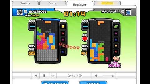 TetrisFriends Battle 2P - 119 Lines