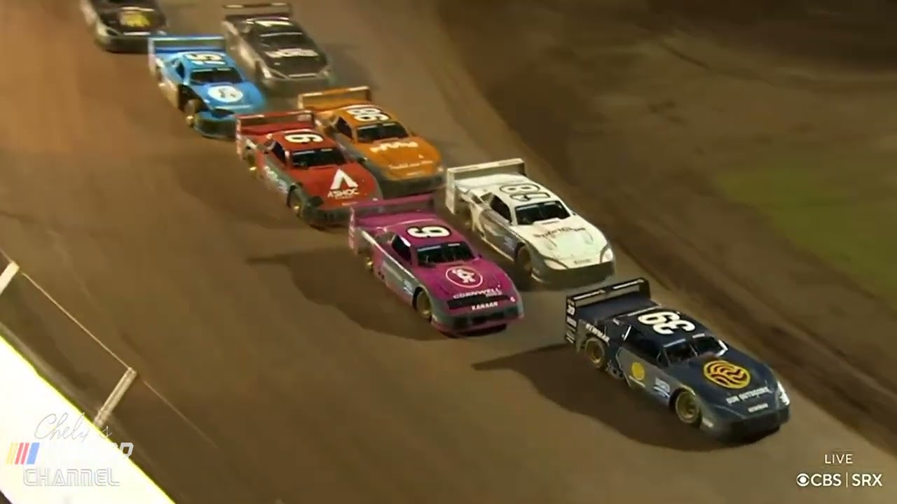 SRX Racing 2022 - 6-й этап, заезды 1 и 2/главный заезд на трассе Sharon Speedway. Основные момент...