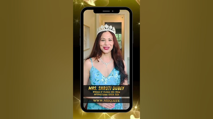Meet Mrs. Shruti Dubey, our Judge at the Grand Finale of Mrs India International Queen 2025#mrsindia
