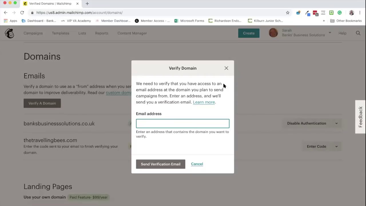 verify email mailchimp verify email mailchimp
