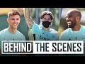 Gym, rondos & shooting practice | Rangers vs Arsenal | Behind the scenes in Scotland