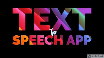 Text To Speech App [MIT App Inventor] #1