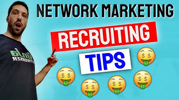 Network Marketing Recruiting Tips - How To Recruit Without Prospecting