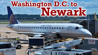 Full Flight: United Express E175 Washington D.C. to Newark (DCA-EWR)