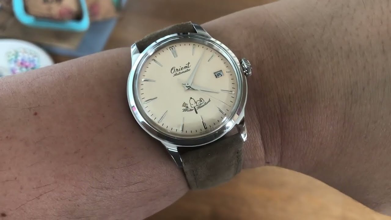 My Eastern Watch Collection: Orient & Peanuts Bambino 38 Cream 