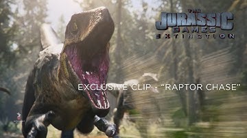 THE JURASSIC GAMES: EXTINCTION (2025) - Clip - "Raptor Chase"