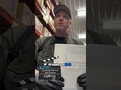 Behind the Scenes at 3ABN Meet Gary Our Warehouse Hero