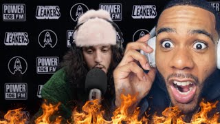 RUSS EFFORTLESSLY DROPS BARS OVER OUTKAST'S INSTRUMENTAL IN L.A. LEAKERS FREESTYLE 125 | REACTION