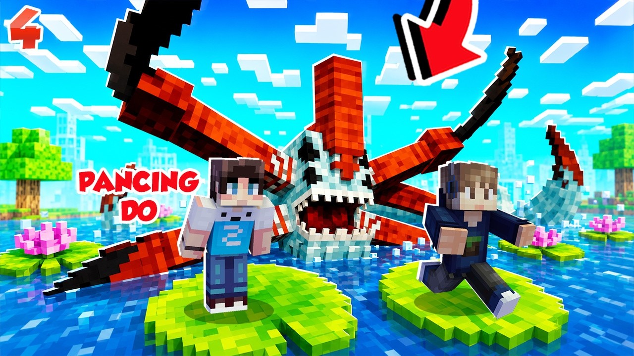 KITA MENCARI AYAM TAPI DAPET LEVIATHAN DI MINECRAFT!!! - SURVIVAL TERKUTUK 2026 #4