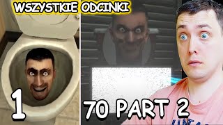 NOWE SEKRETY! Wszystkie odcinki SKIBIDI TOILET 1 - 70 PART 2