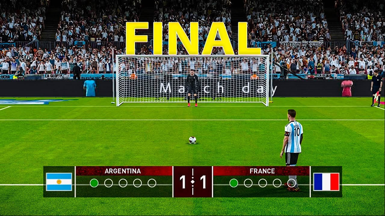 ARGENTINA VS FRANCE - ALL PENALTIES FINAL 2022 