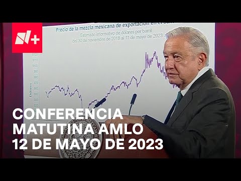 Conferencia de AMLO Hoy / 12 de mayo 2023
