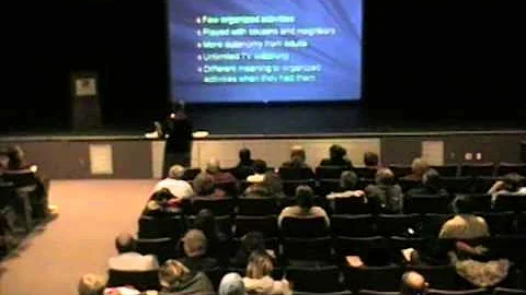 "Unequal Childhoods" with Annette Lareau