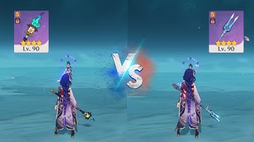 R5 Tamayuratei Vs R5 Catch | Raiden Shogun |Weapon Comparison| Genshin Impact