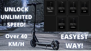 How to unlock unlimited speed E-Way E-Scooters screenshot 4