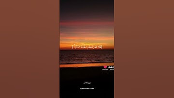 سورة فاطر القارئ ياسر الدوسري
