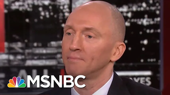 Carter Page Reacts To Indictments, George Papadopo...