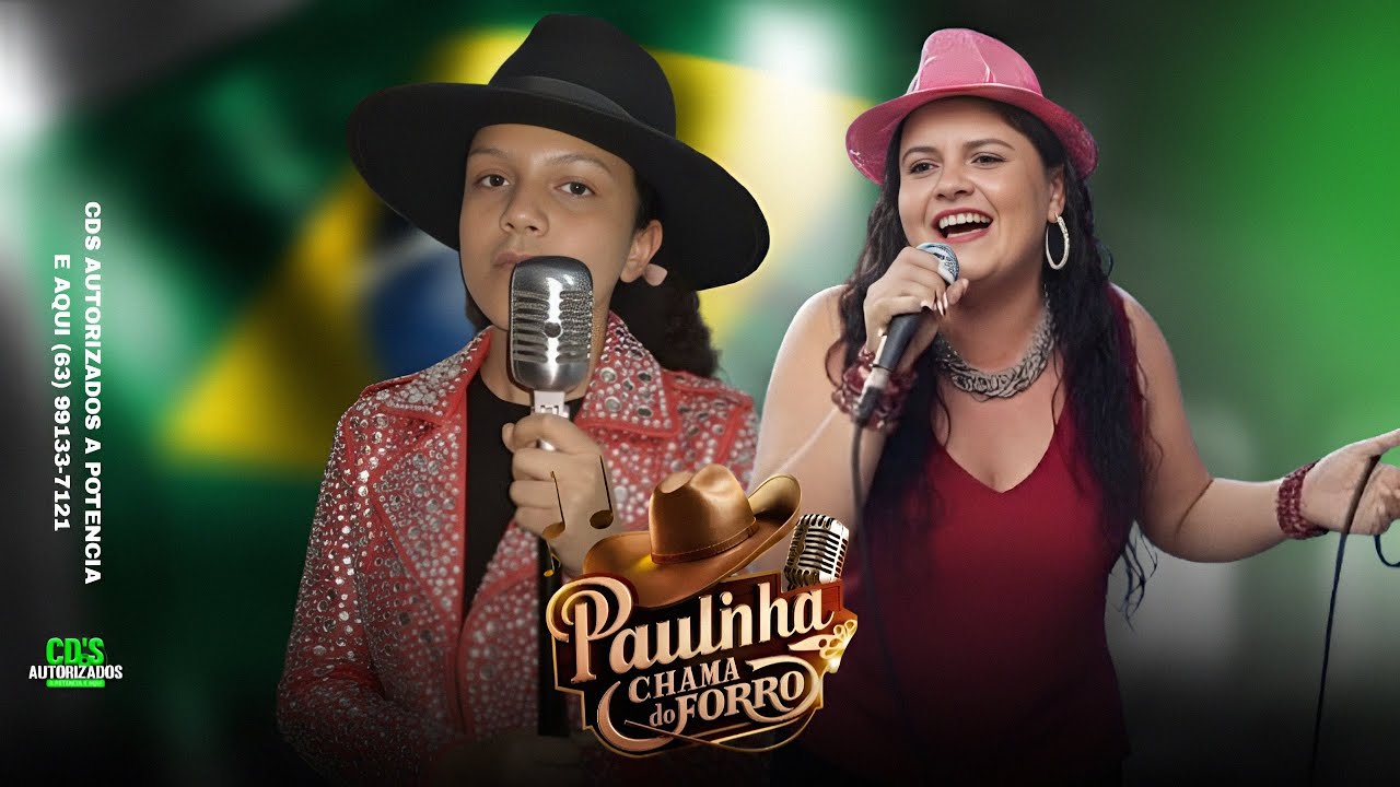 PAULINHA CHAMA DO FORRÓ - CD NOVO ATUALIZADO AO VIVO (2926)