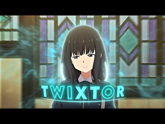 Chisato Nishikigi (EP 11) Twixtor 4K CC And No CC [Lycoris Recoil