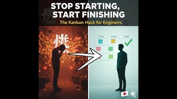 Stop Starting, Start Finishing: The Kanban Hack for Engineers to Beat Burnout & Work Smarter.