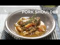 Cider braised pork shoulder  food channel l recipes