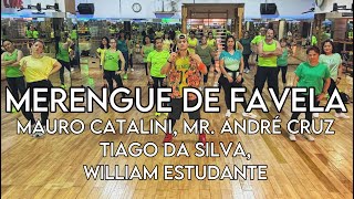 'MERENGUE DE FAVELA' by Catalini, Cruz - Zumba® LIVE CLASS Choreo ‖ Merengue ‖ ZIN™ Mark and TZX Fam