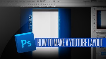 Photoshop Tutorial: How To Make A YouTube Background!