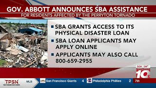 VIDEO: Governor Abbott announces approval of disaster declaration request for Ochiltree County