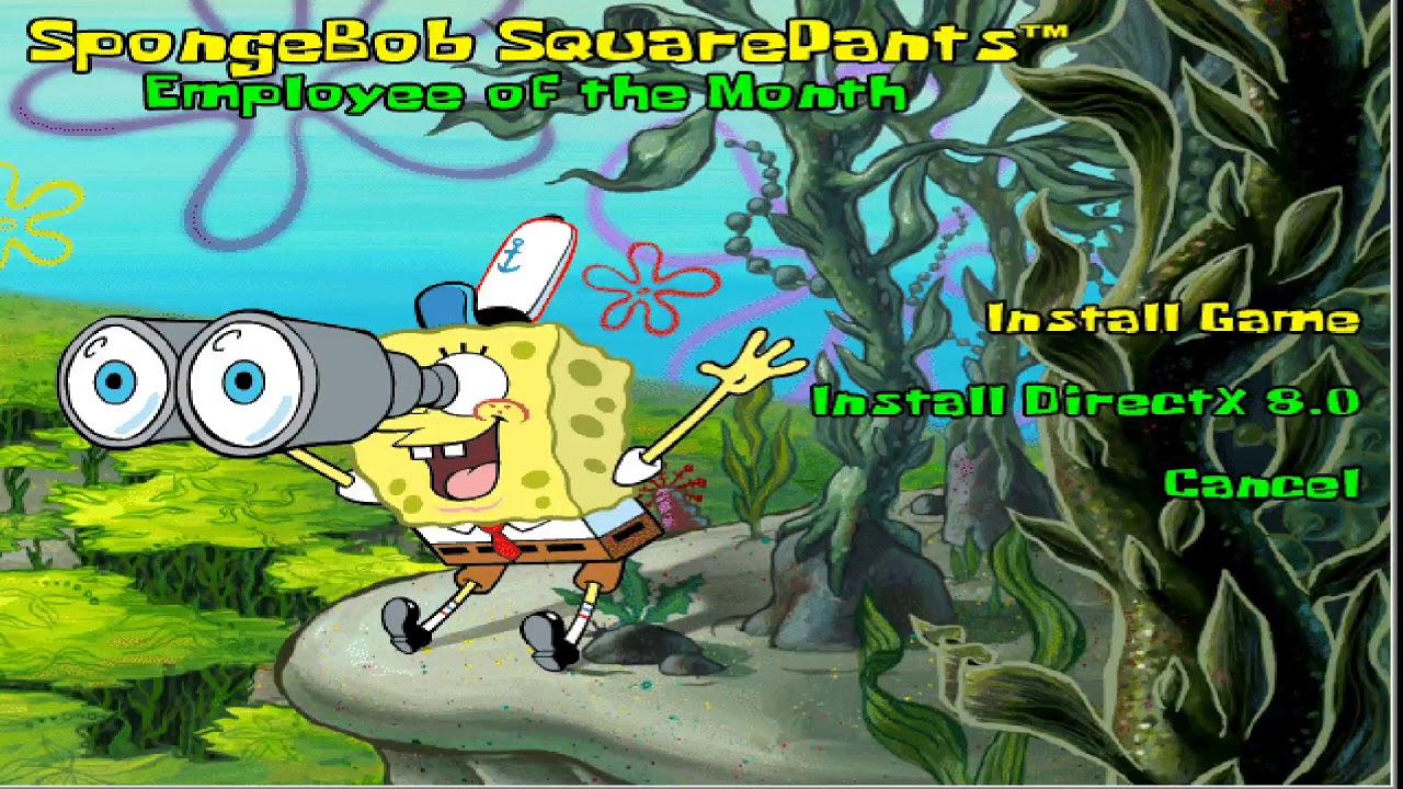 spongebob squarepants employee of the month on windows 10 spongebob squarepants employee of the month on windows 10