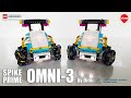 LEGO SPIKE Prime Omni-3 - an omnidirectional robot
