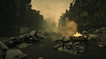 Post Apocalyptic Streets - Unreal Engine 4