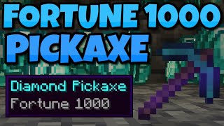 How to get a FORTUNE 1000 PICKAXE in Minecraft 1.20 screenshot 2